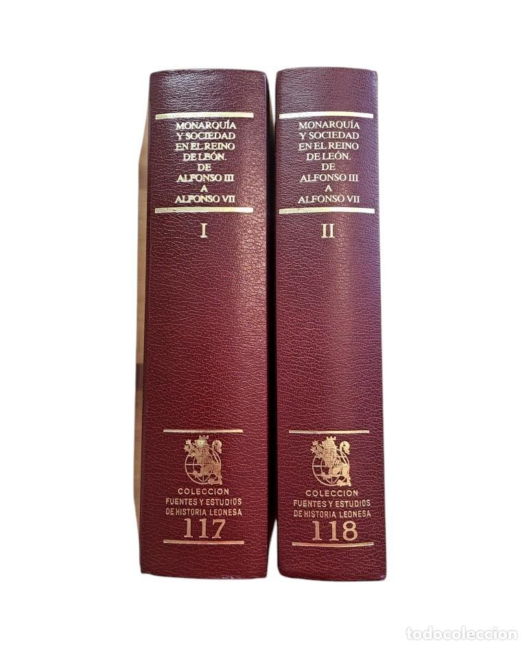 Livres d'occasion: VV.AA.- MONARQU&Iacute;A Y SOCIEDAD EN EL REINO DE LE&Oacute;N. DE ALFONSO III A ALFONSO VII (I-II)