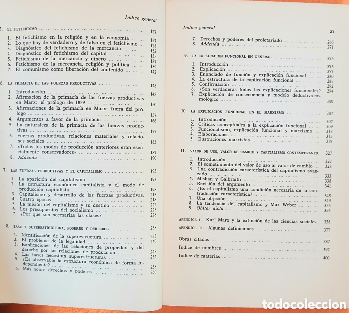 Libros de segunda mano: LA TEORIA DE LA HISTORIA DE KARL MARX - Foto 5