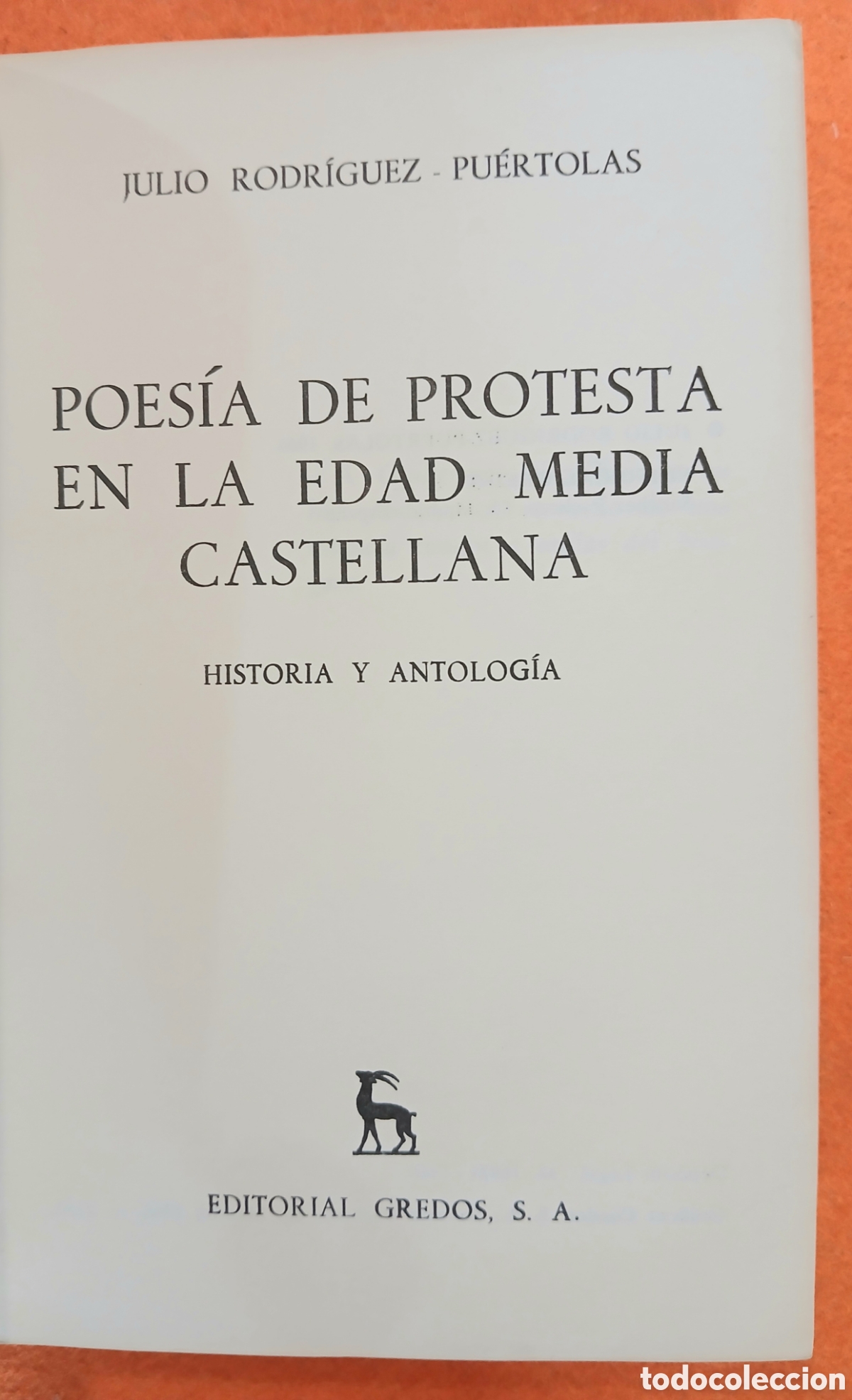 Libros de segunda mano: Poes&iacute;a de protesta en la edad media castellana - Foto 2