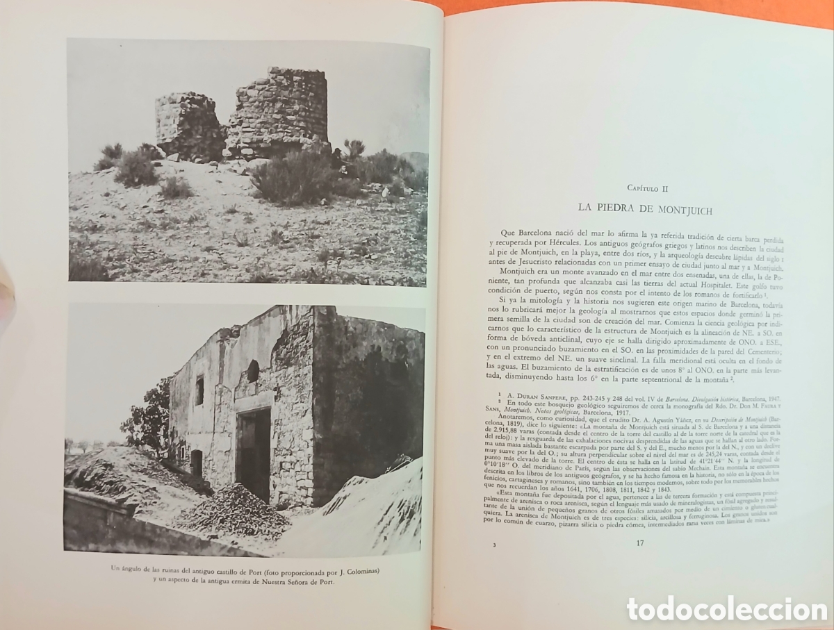 Libros de segunda mano: Historia de Montjuich y su castillo - Foto 6