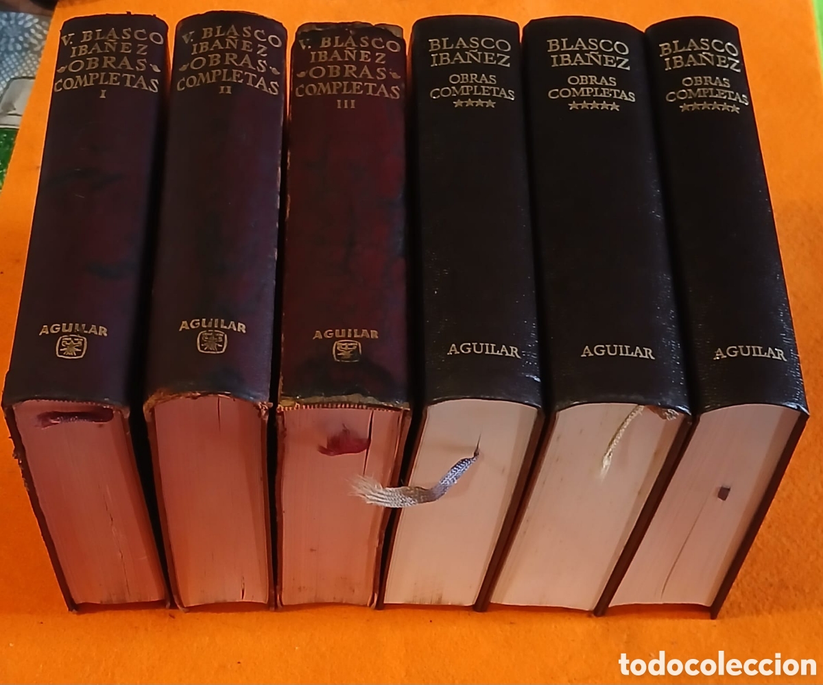 Libros de segunda mano: Obras Completas Vicente Blasco Iba&ntilde;ez - Foto 2