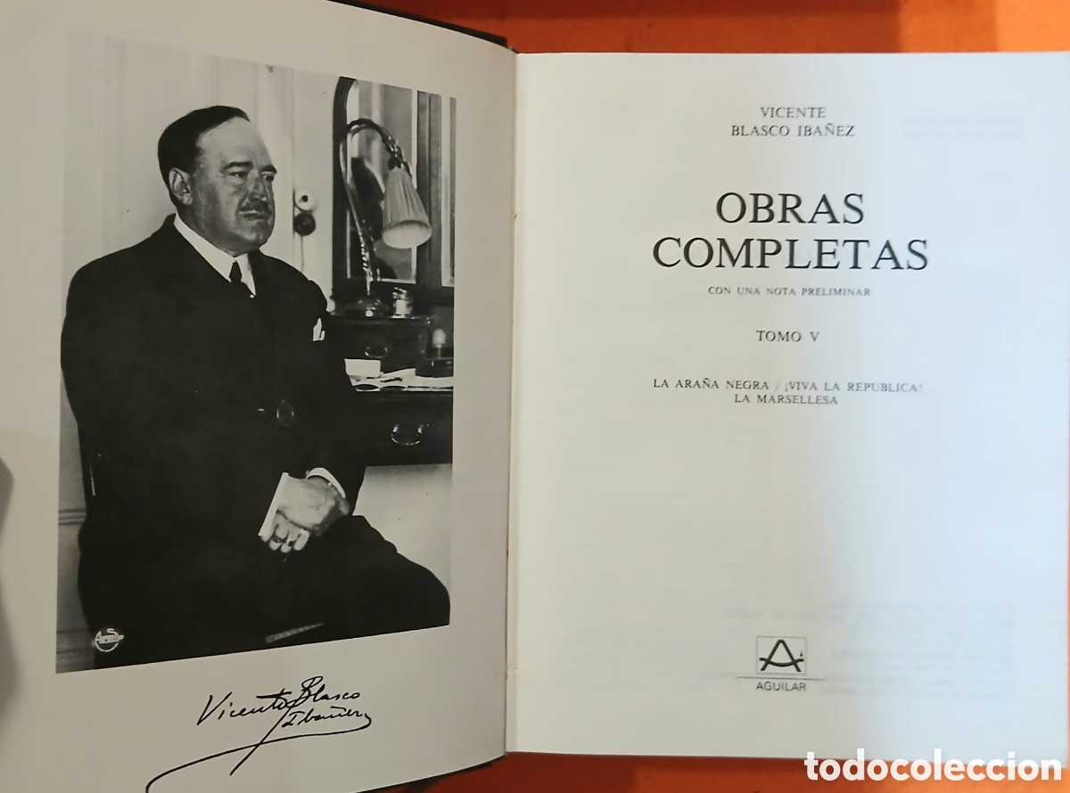 Libros de segunda mano: Obras Completas Vicente Blasco Iba&ntilde;ez - Foto 9