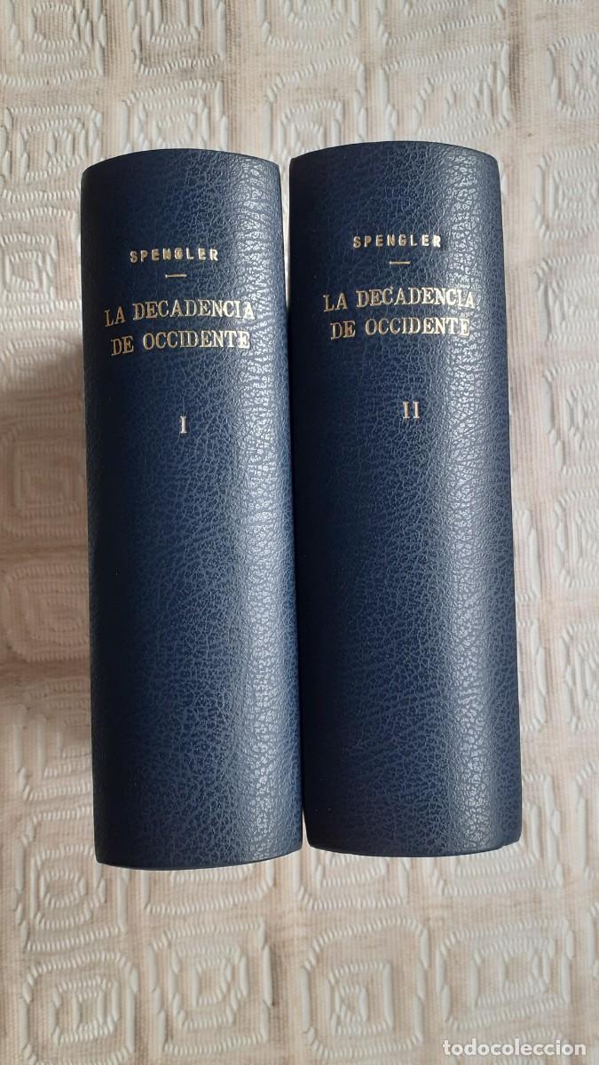 Libros de segunda mano: La Decadencia de Occidente.- Spengler (2 tomos en guaflex) Colecc Austral