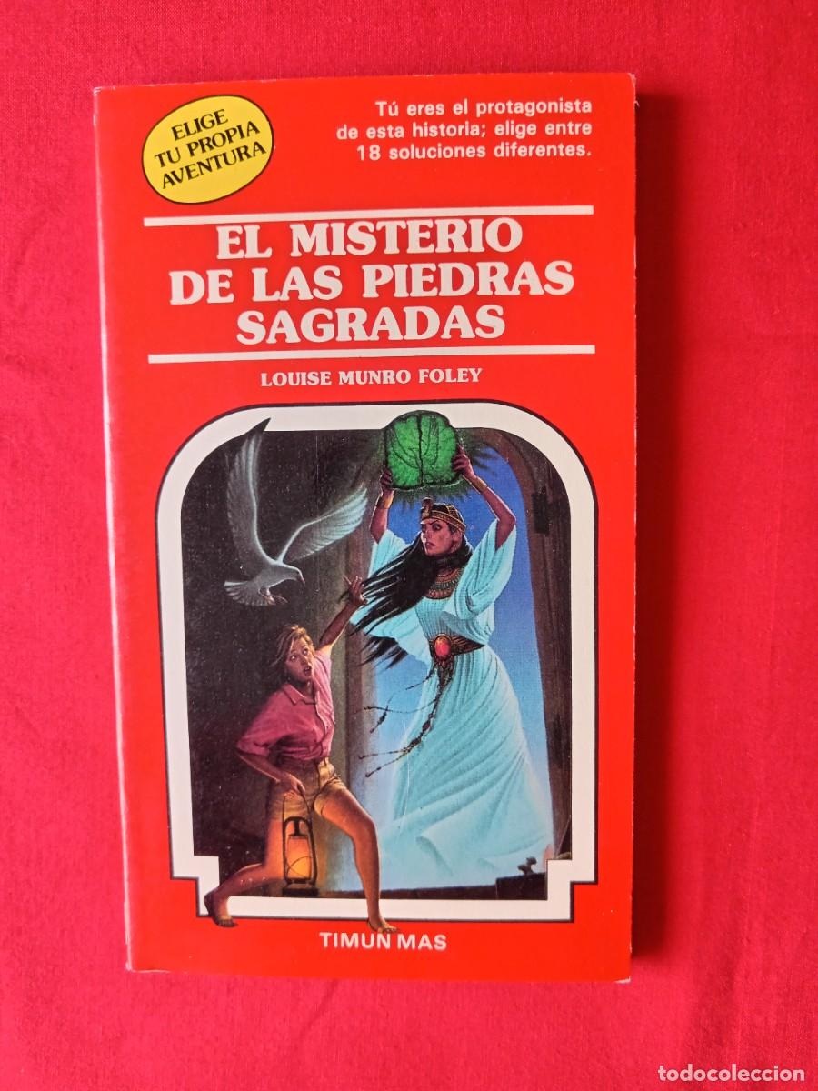 Libros de segunda mano: EL MISTERIO DE LAS PIEDRAS SAGRADAS. L. MUNRO FOLEY. ELIGE TU PROPIA AVENTURA N&ordm; 70 TIMUN MAS 1993
