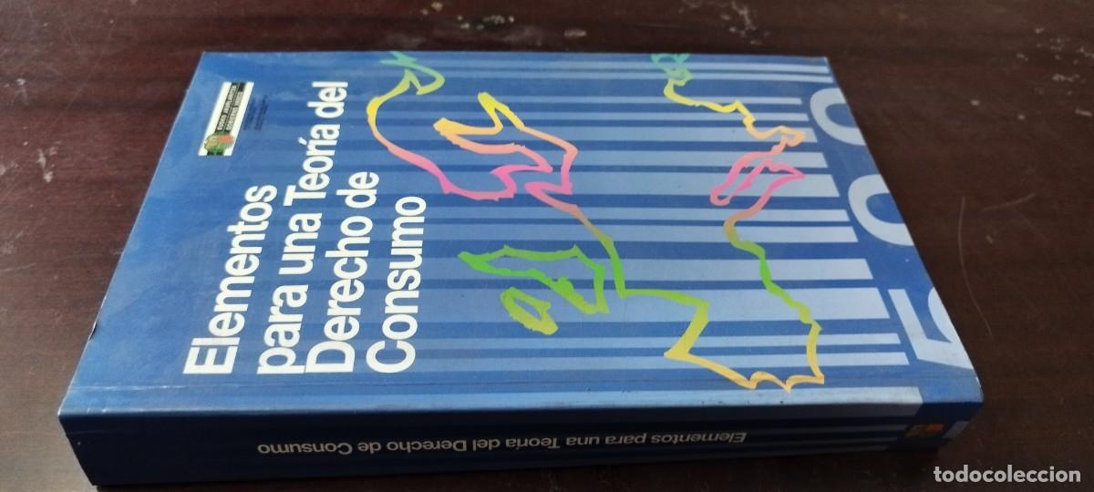 Libros de segunda mano: ELEMENTOS PARA UNA TEORIA DERECHO CONSUMO / BOURGOIGNIE / KARA35 / GOBIERNO VASCO