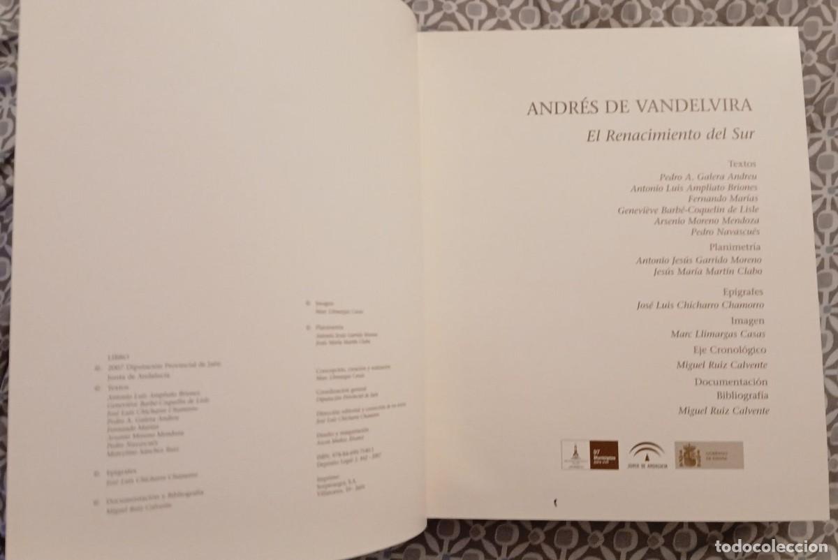Libros de segunda mano: ANDR&Eacute;S DE VANDELVIRA. EL RENACIMIENTO DEL SUR - VV.AA (SIN SOBRECUBIERTA)