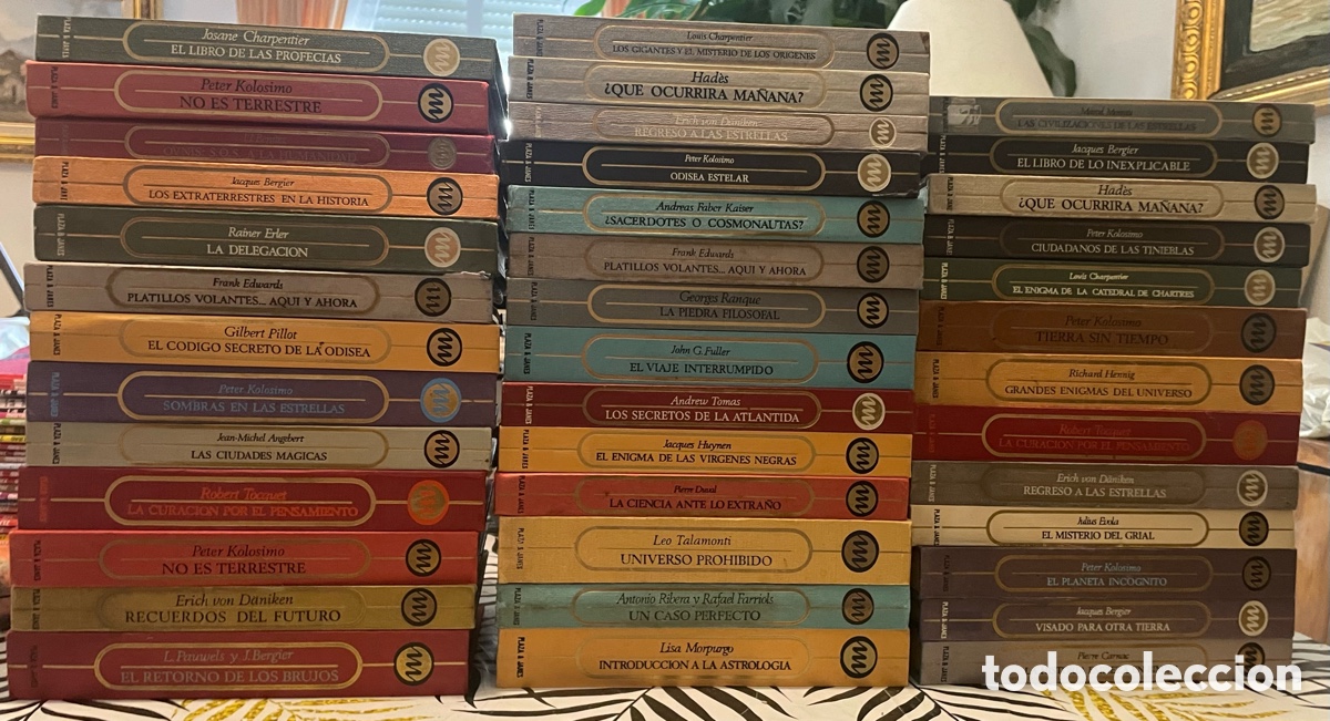 Libros de segunda mano: Colecci&oacute;n Otros Mundos. Plaza & Jan&eacute;s. &iexcl;14 primeras ediciones! 40 tomos 1970-1982