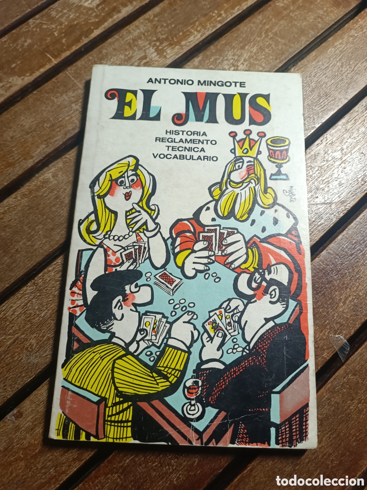 Second hand books: EL MUS. HISTORIA - REGLAMENTO - TECNICA - VOCABULARIO. ANTONIO MINGOTE. EDITORIAL PRENSA 1981