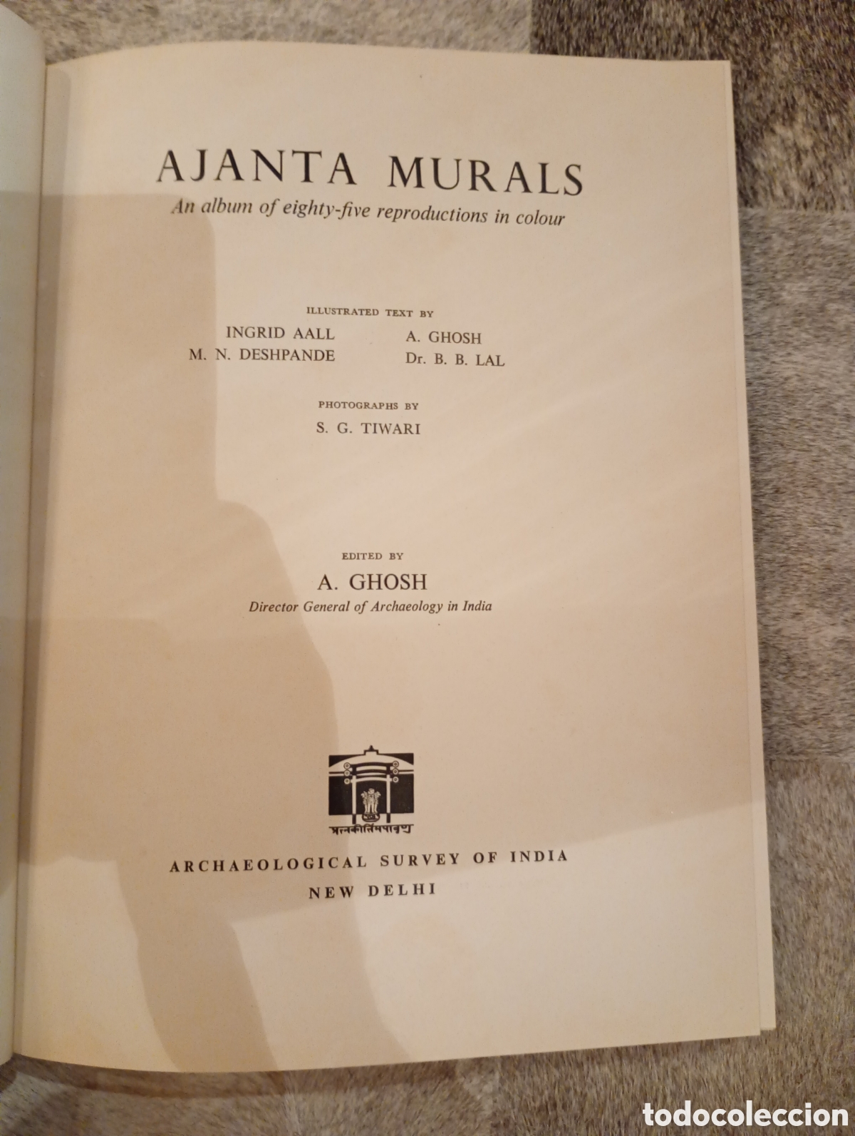 Libros de segunda mano: Ajanta Murals . De 1967 tapa dura