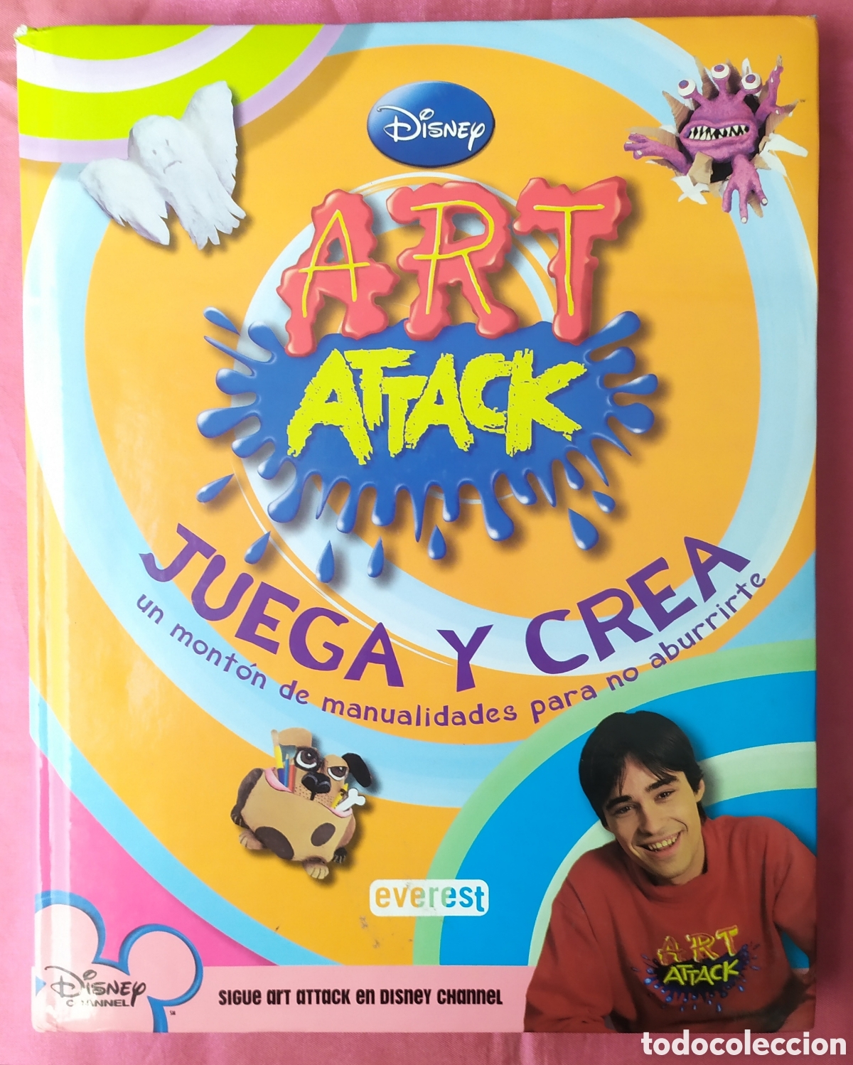Libros de segunda mano: Art Attack de Disney, Juega y crea - Everest 2007