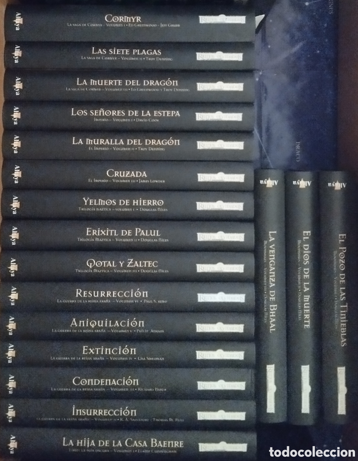 Gebrauchte B&uuml;cher: Megalote 47 Libros Reinos Olvidados (10 Sagas Completas+ Atlas oficial + 3 Tomos).