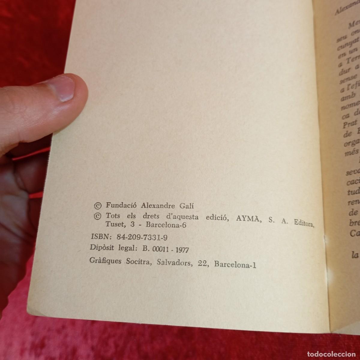 Libros de segunda mano: INTRODUCCI&Oacute; A LA GRAM&Agrave;TICA - ALEXANDRE GAL&Iacute; - EDICIONS PROA - 1977 / 5678 - Foto 4