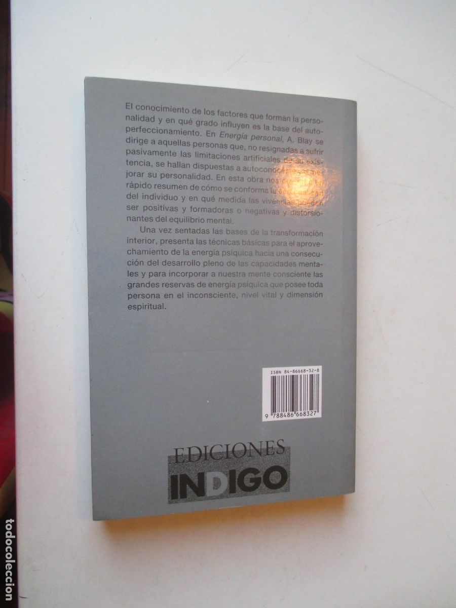 Libros de segunda mano: ANTONIO BLAY Energ&iacute;a personal W40382 - Foto 2