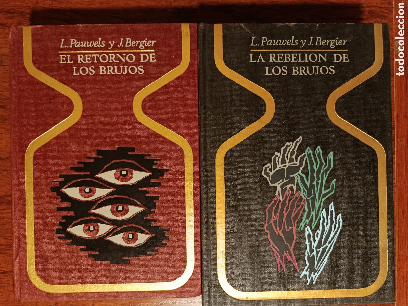 Libros de segunda mano: L. PAUWELS J. BERGIER. LA REBELI&Oacute;N DE LOS BRUJOS Y EL RETORNO DE LOS BRUJOS. PLAZA & JAN&Eacute;S. 1969-71.