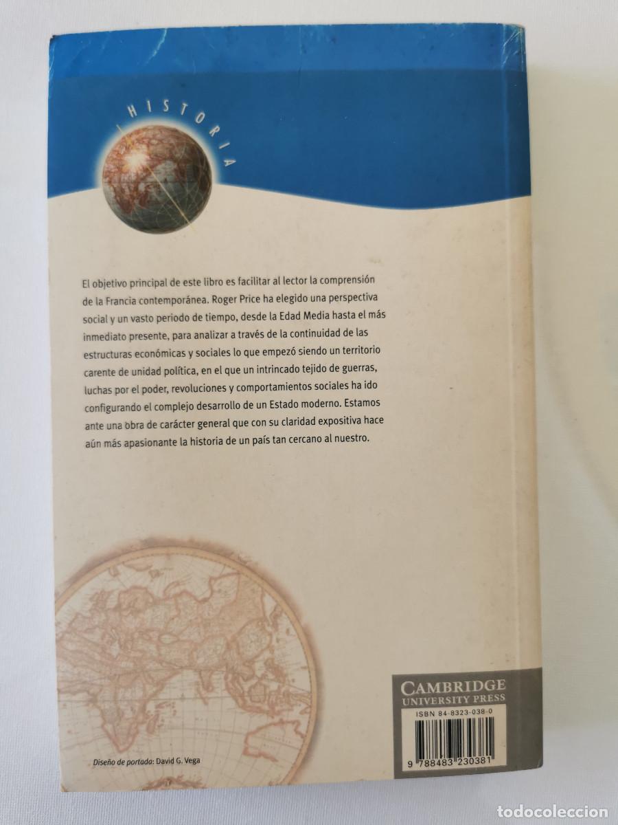 Libros de segunda mano: Historia de Francia. Roger Price - Foto 2
