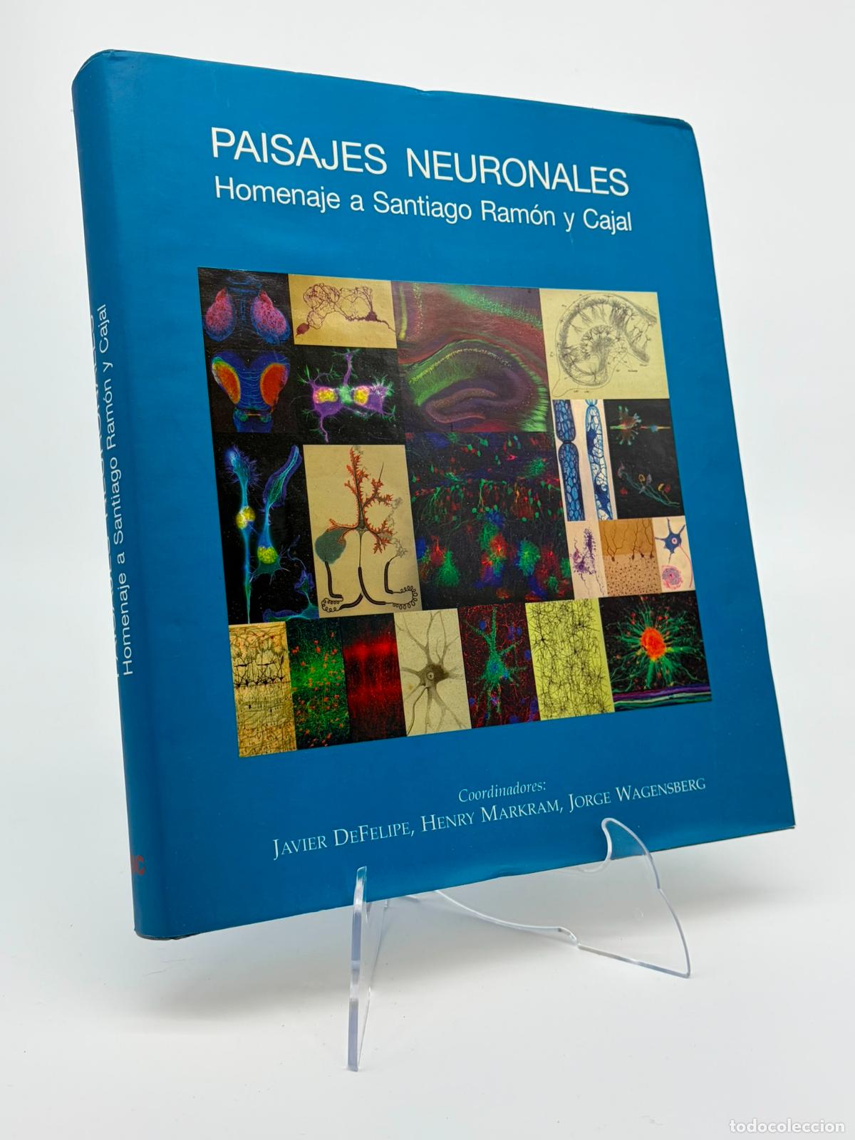 Libros de segunda mano: PAISAJES NEURONALES, Homenaje a Santiago Ramon y Cajal, Javier DeFelipe, Henry Markram, Wagensberg