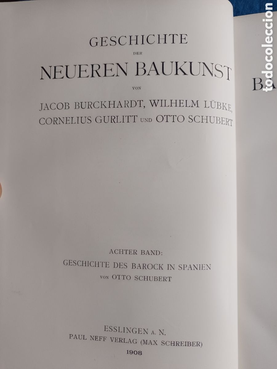Libros de segunda mano: Geschichte Des Barock in Spanien Otto Schubert - Foto 4