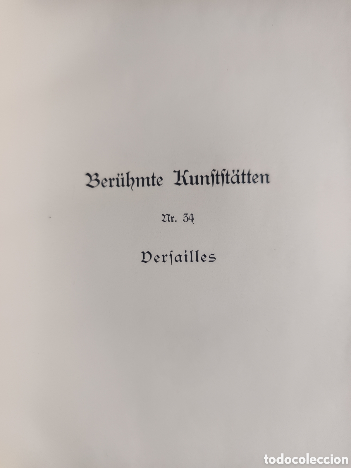 Libros de segunda mano: Versailles. Ber&uuml;hmte Kunstst&auml;tten Nr. 34. P&eacute;rat&eacute;, Andr&eacute;: - Foto 4
