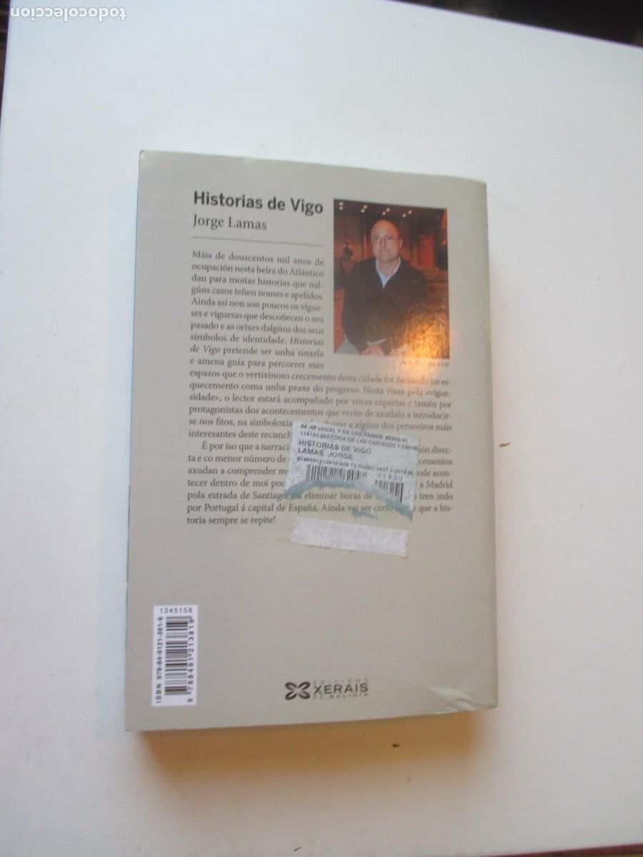 Libros de segunda mano: JORGE LAMAS Historias de Vigo (gallego) W40408 - Foto 2