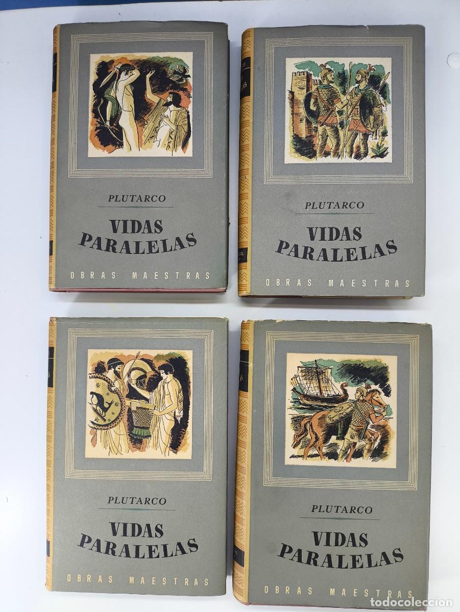 Libros de segunda mano: PLUTARCO. VIDAS PARALELAS / OBRAS MAESTRAS. IBERIA-JOAQU&Iacute;N GIL, editor. 1944