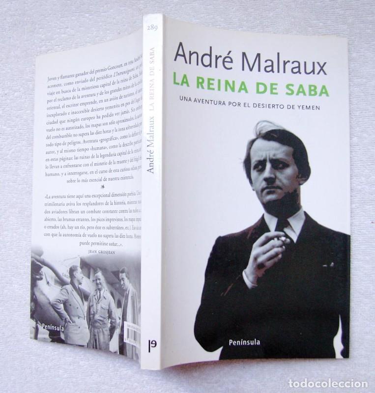 Libros de segunda mano: La Reina de Saba - Malraux, Andr&eacute; - Ediciones Pen&iacute;nsula - Atalaya Peque&ntilde;o, 289
