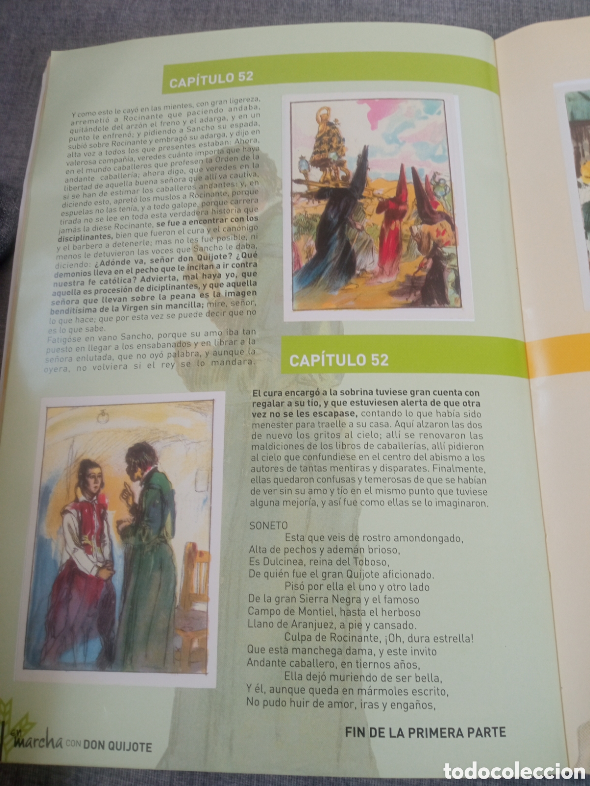 Libros de segunda mano: &Aacute;lbum completo en marcha con Don Quijote - Foto 6