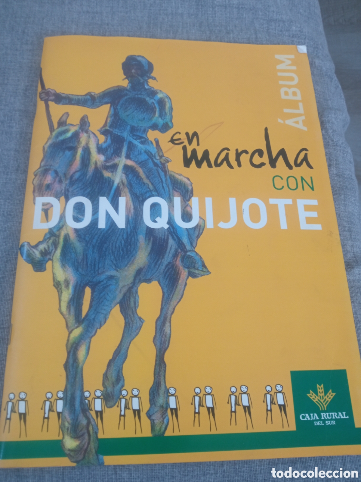 Libros de segunda mano: &Aacute;lbum completo en marcha con Don Quijote