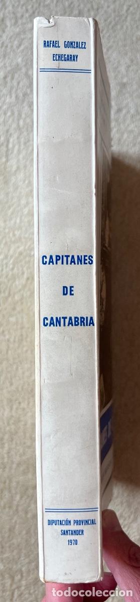 Libros de segunda mano: Capitanes de Cantabria - Rafael Gonz&aacute;lez Echegaray - Santander, 1970 - Foto 2