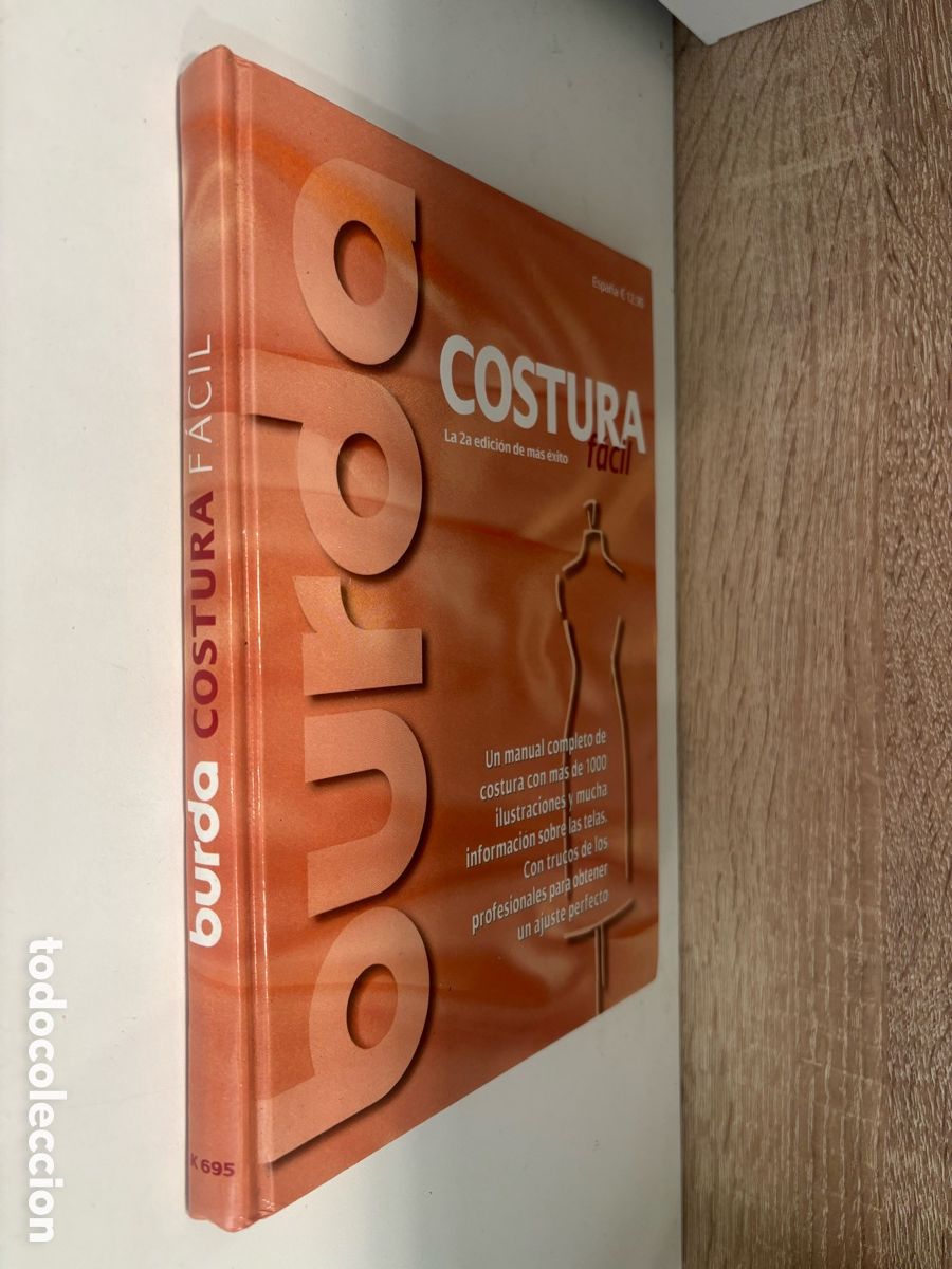 Libros de segunda mano: BURDA. COSTURA FACIL. BURDA. MANUAL COMPLETO. 2A EDICION DE M&Aacute;S EXITO. 2002