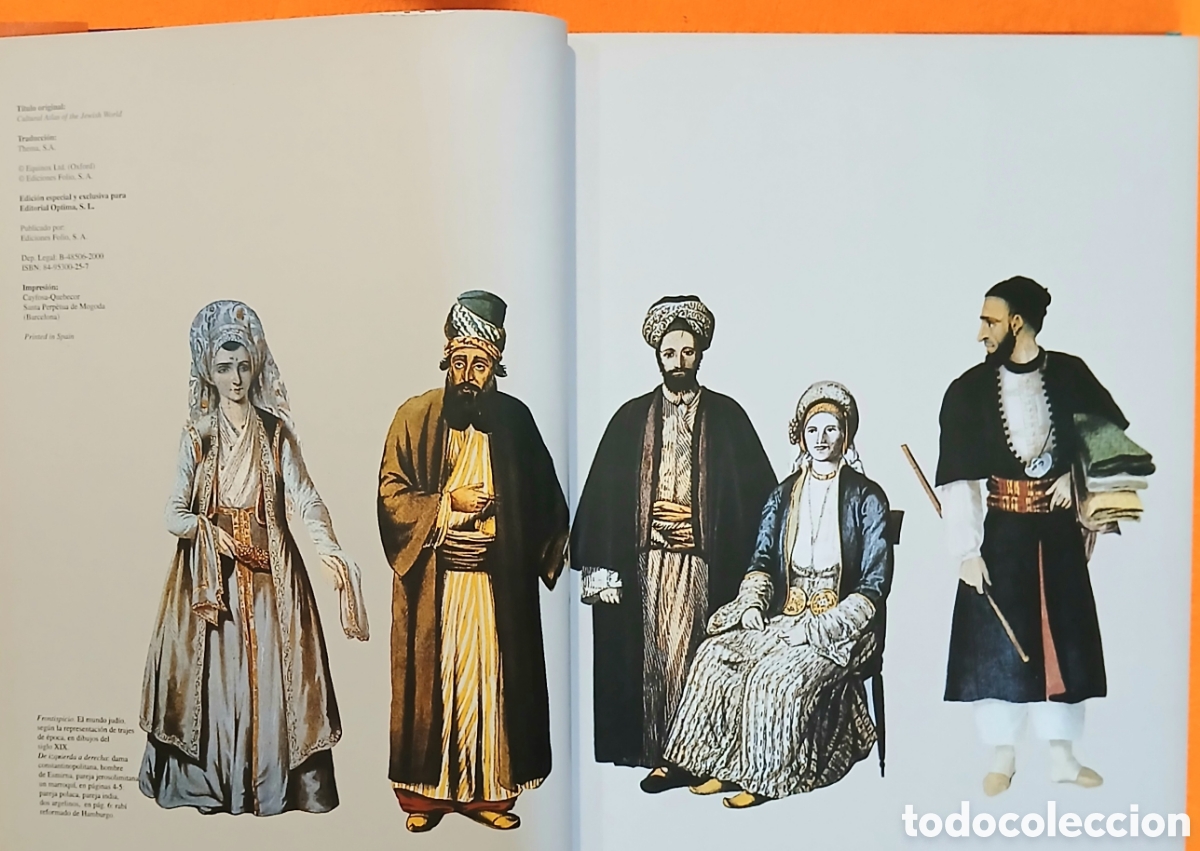 Libros de segunda mano: Atlas cultural de el Pueblo Judio - Foto 3