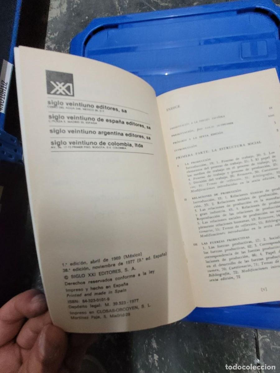 Libros de segunda mano: conceptos elementales del materialismo hist&oacute;rico. marta harnecker - Foto 8
