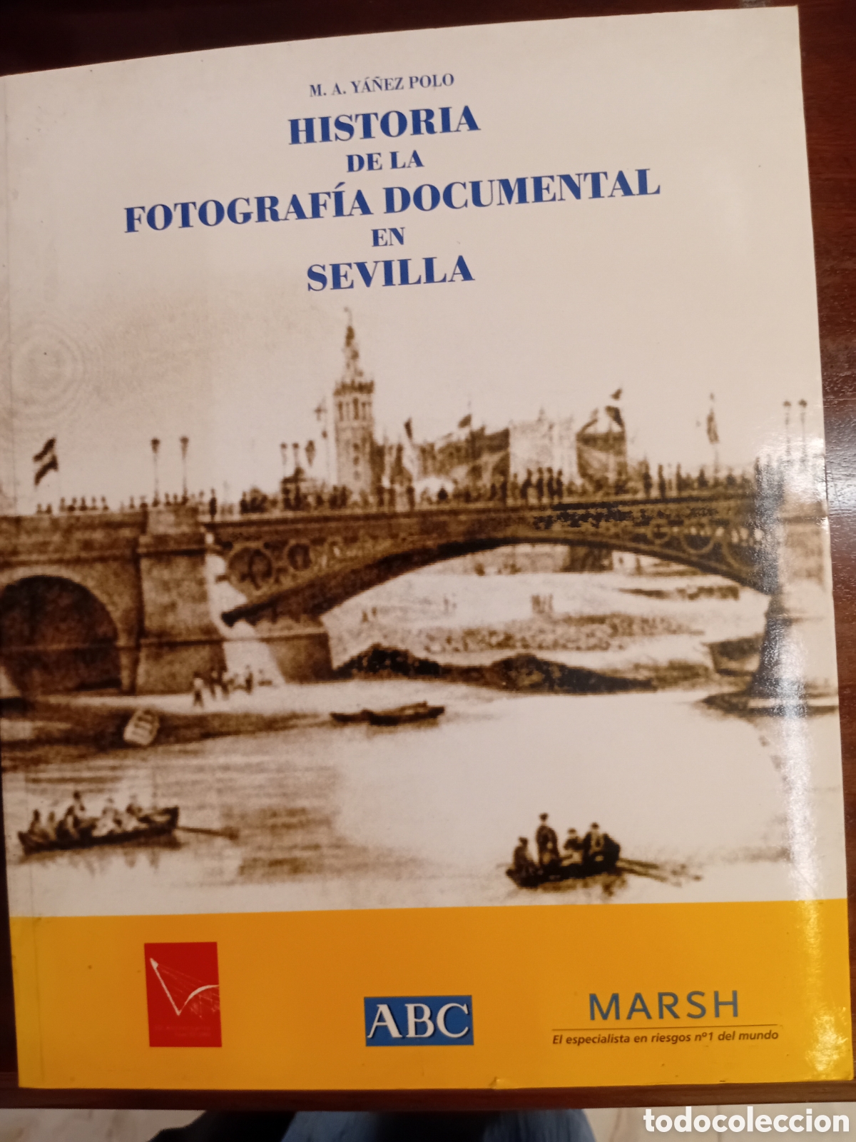 Libros de segunda mano: HISTORIA DE LA FOTOGRAFIA DOCUMENTAL EN SEVILLA. YA&Ntilde;EZ POLO, MIGUEL ANGEL.