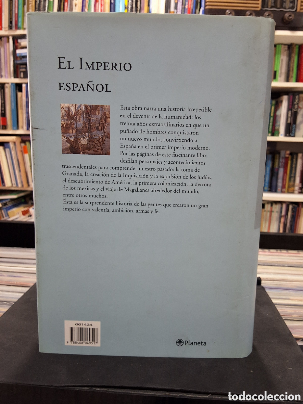 Libros de segunda mano: EL IMPERIO ESPA&Ntilde;OL - DE COL&Oacute;N A MAGALLANES - HUGH THOMAS - Foto 2