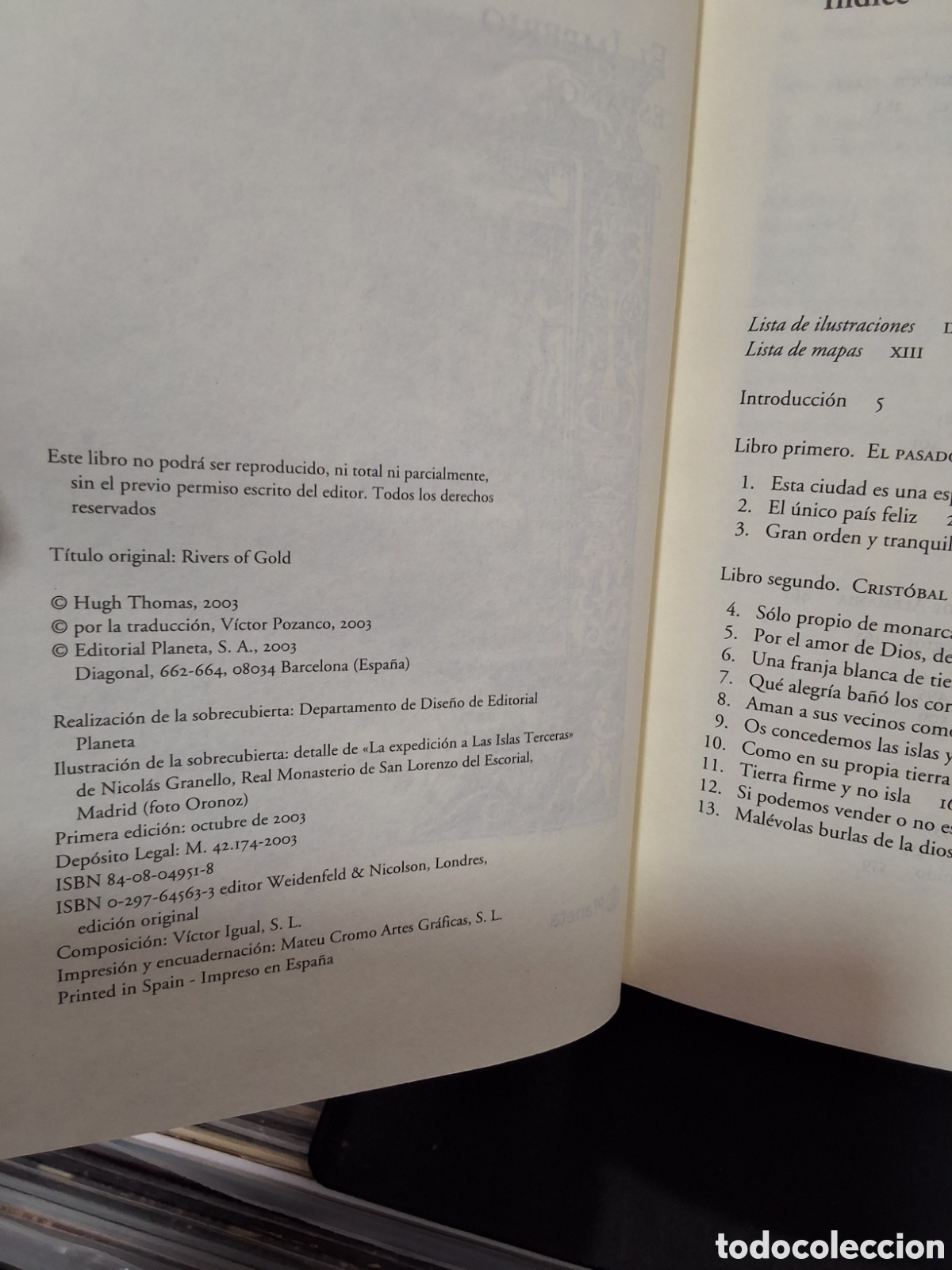 Libros de segunda mano: EL IMPERIO ESPA&Ntilde;OL - DE COL&Oacute;N A MAGALLANES - HUGH THOMAS - Foto 5