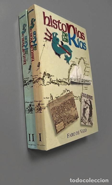 Second hand books: HISTORIAS DE LAS RIAS. COMPLETA 2 TOMOS. VIGO. PONTEVEDRA. CORU&Ntilde;A. GALICIA.