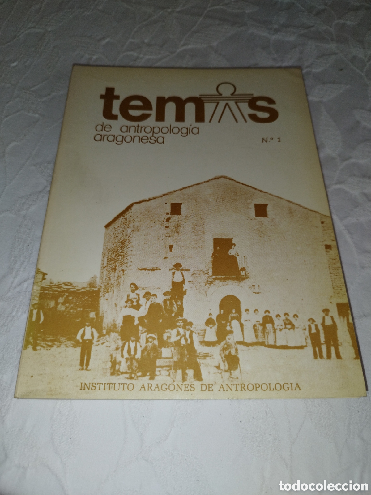 Gebrauchte B&uuml;cher: TEMAS DE ANTROPOLOGIA ARAGONESA N.&ordm; 1. INSTITUTO ARAGONES DE ANTROPOLOGIA, 1983 PRIMERA EDICION.