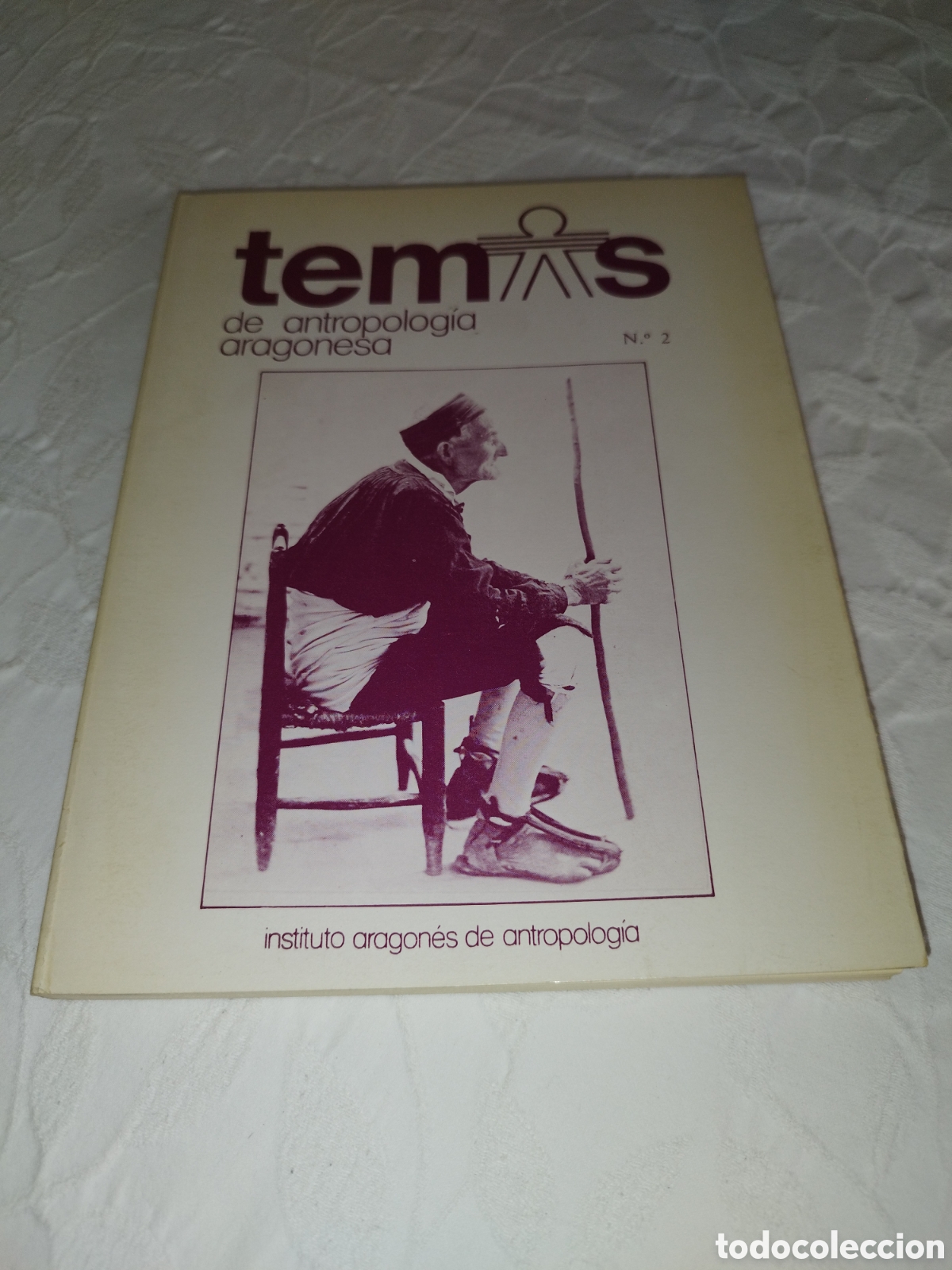 Libros de segunda mano: TEMAS DE ANTROPOLOGIA ARAGONESA N.&ordm; 2. INSTITUTO ARAGONES DE ANTROPOLOGIA, 1983 PRIMERA EDICION.