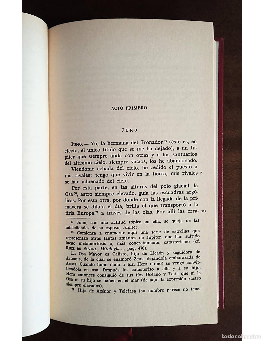 Libros de segunda mano: TRAGEDIAS. 2 TOMOS. S&Eacute;NECA. Editorial Gredos. 2001. - Foto 3