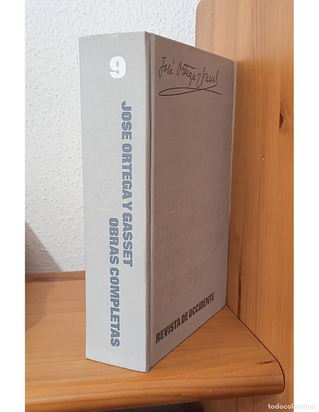 Libros de segunda mano: OBRAS COMPLETAS: TOMO IX (1960-1962). ORTEGA Y GASSET, Jos&eacute;. Ediciones de la Revista de Occidente. 1