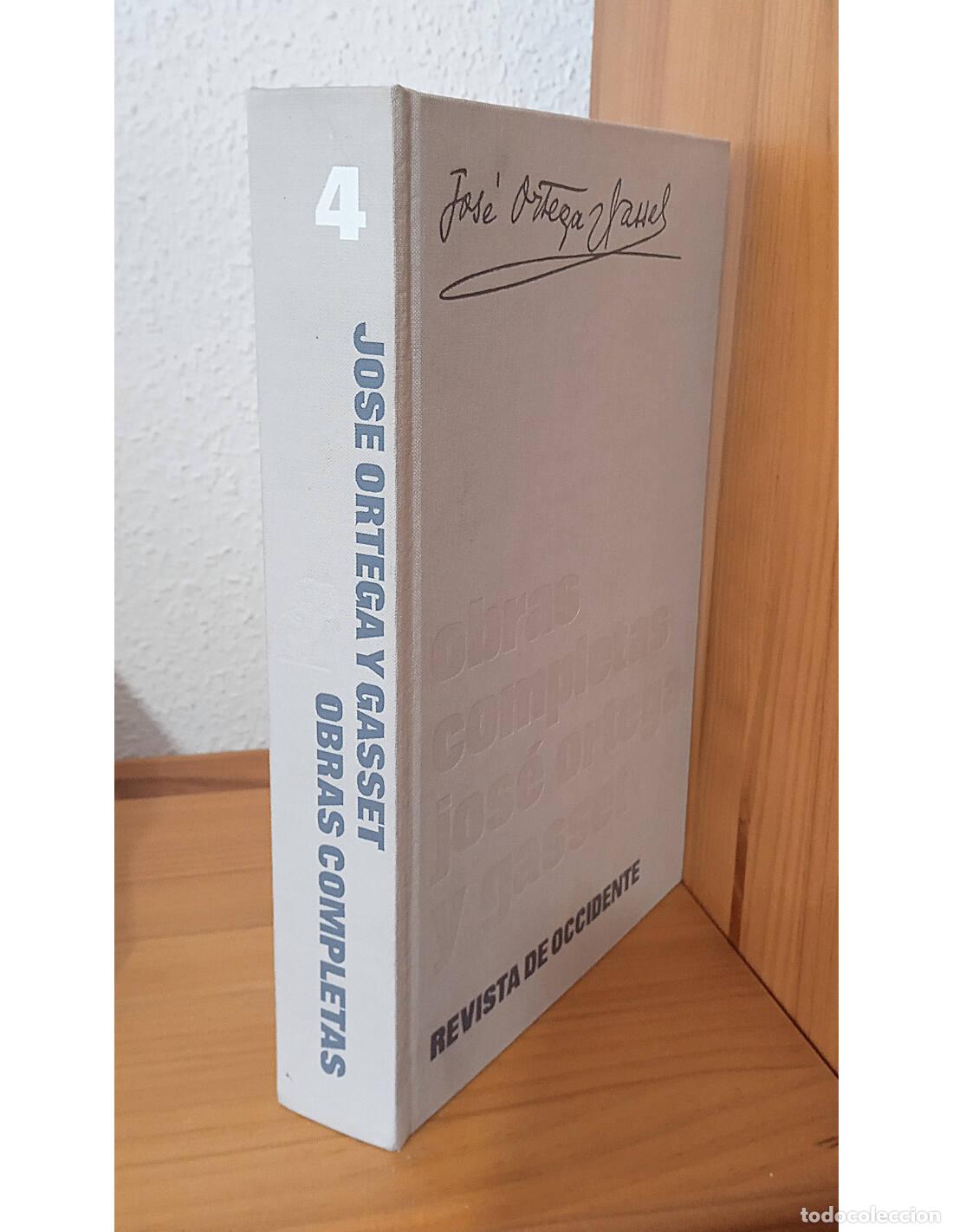 Libros de segunda mano: OBRAS COMPLETAS: TOMO IV (1929-1933). ORTEGA Y GASSET, Jos&eacute;. Ediciones de la Revista de Occidente. 1