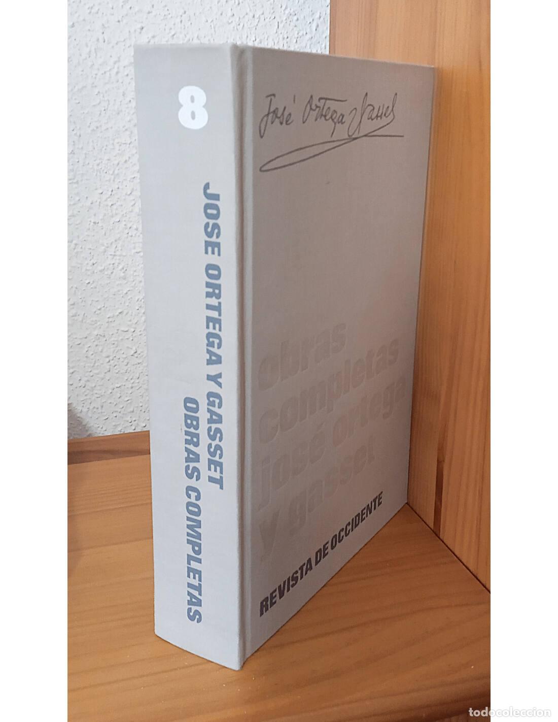 Libros de segunda mano: OBRAS COMPLETAS: TOMO VIII (1958-1959). ORTEGA Y GASSET, Jos&eacute;. Ediciones de la Revista de Occidente.