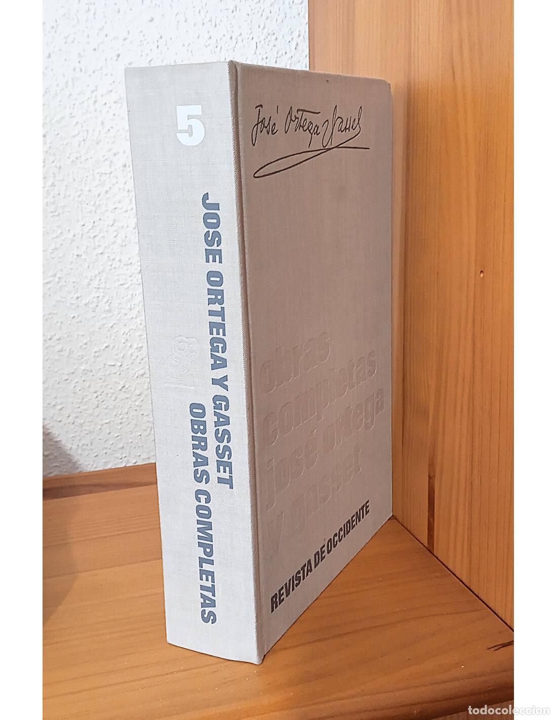 Libros de segunda mano: OBRAS COMPLETAS: TOMO V (1933-1941). ORTEGA Y GASSET, Jos&eacute;. Ediciones de la Revista de Occidente. 19