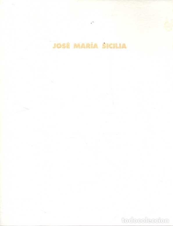 Gebrauchte B&uuml;cher: JOSE MARIA SICILIA. - CATALOGO.