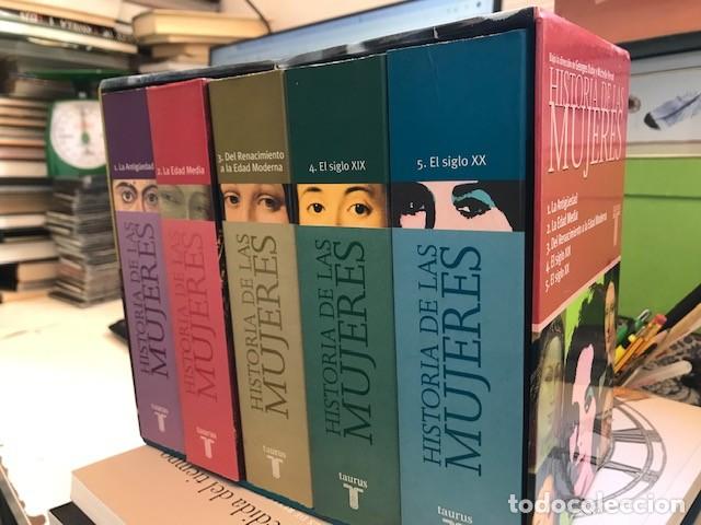 Libros de segunda mano: HISTORIA DE LAS MUJERES 5 TOMOS. DIRECCI&Oacute;N GEORGE DUBY Y MICHELLE PERROT. TAURUS