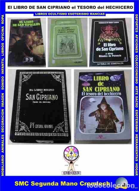 Libros de segunda mano: 5 Libros de SAN CIPRIANO y SAN CIPRIANO Y SANTA JUSTINA de CROSNAK.