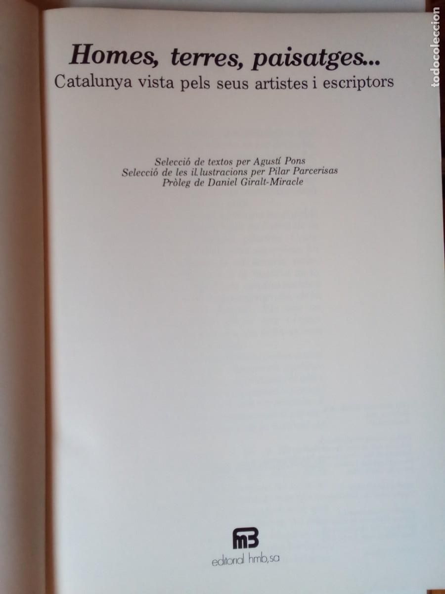Libros de segunda mano: HOMES, TERRES, PAISATGES DE AGUSTI PONS - Foto 3