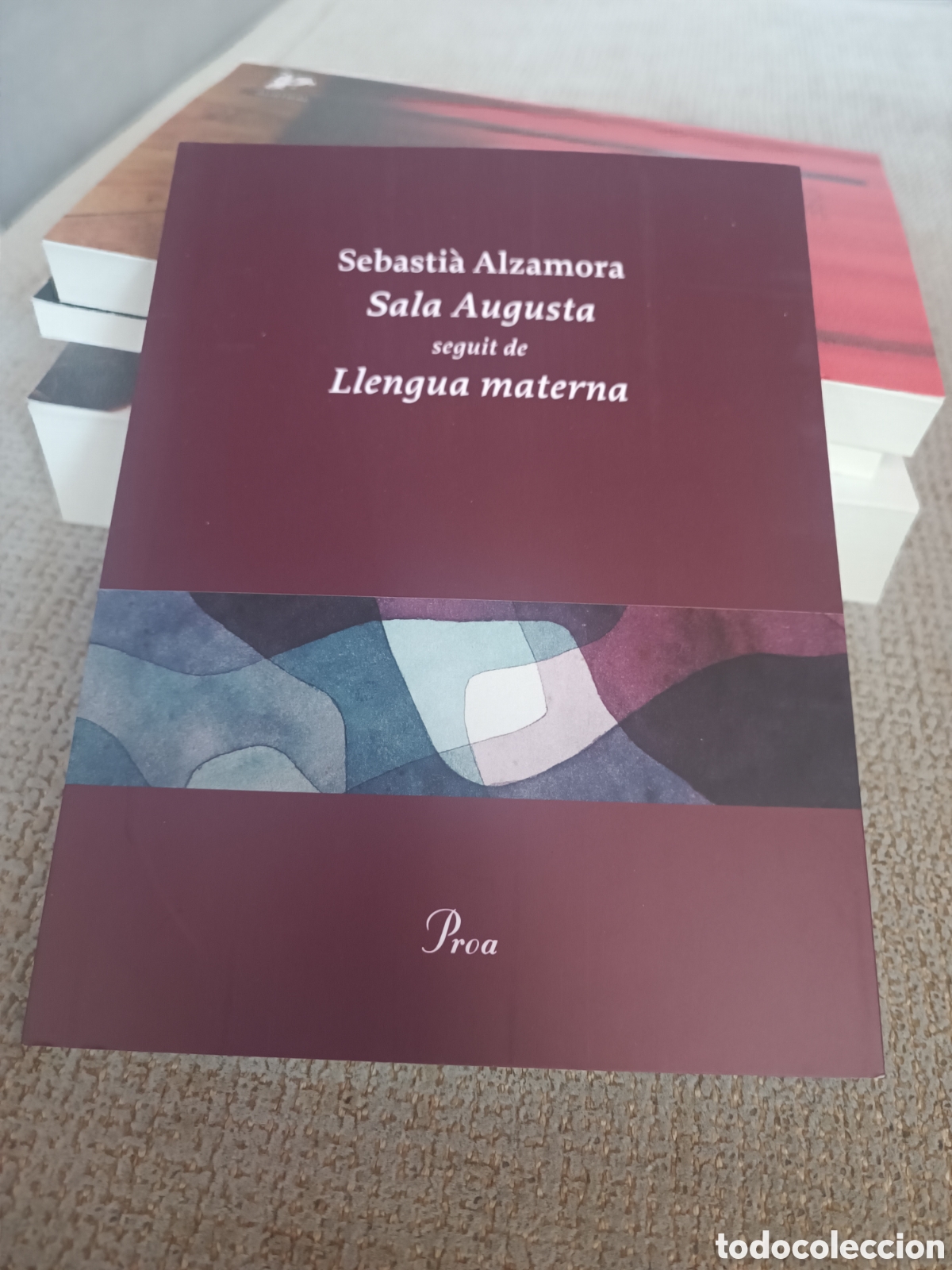 Libros de segunda mano: Sebastia Alzamora sala Augusta seguit de llengua materna catal&aacute;n proa 2025
