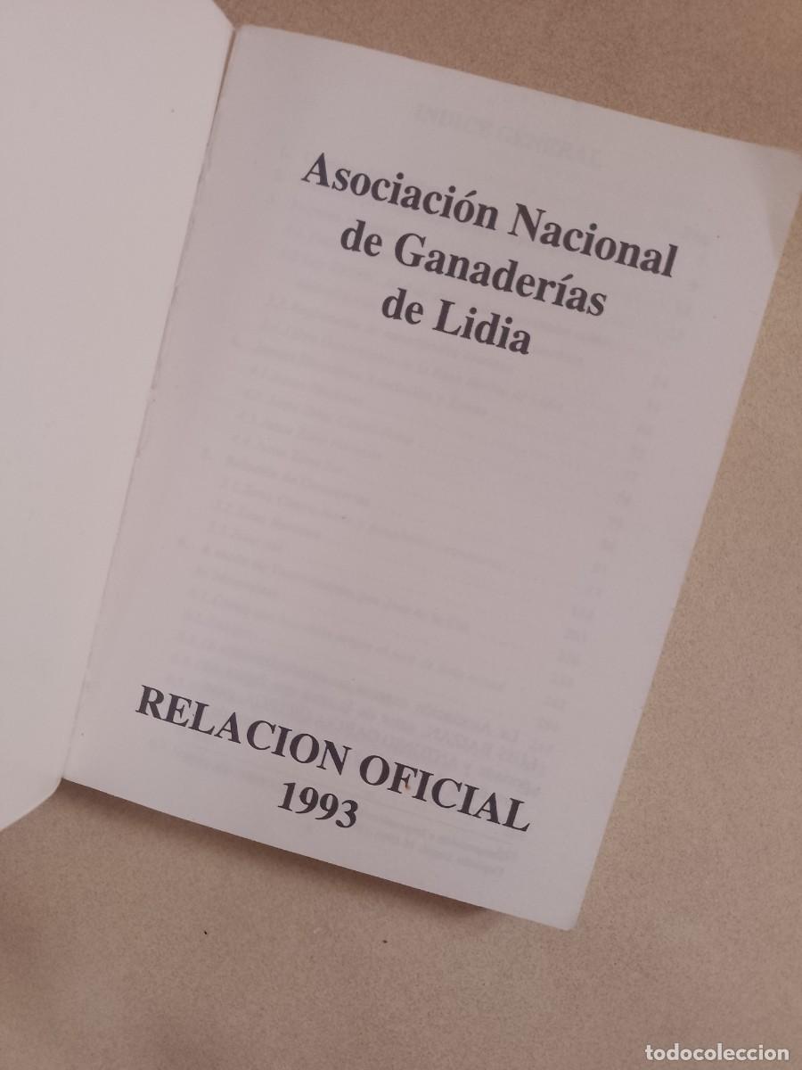 Libros de segunda mano: LIBRO ASOCIACI&Oacute;N NACIONAL DE GANADER&Iacute;AS DE LIDIA - Foto 4
