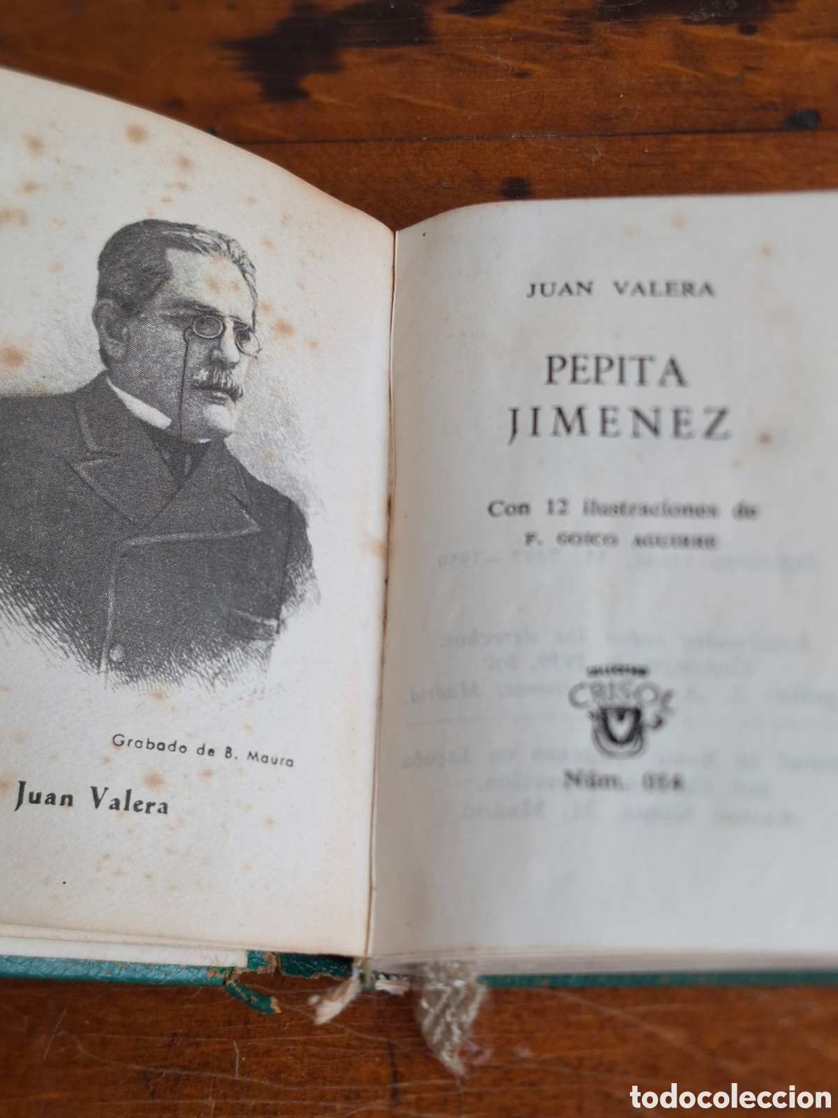 Libros de segunda mano: Pepita Jimenez - Juan Valera - colecci&oacute;n crisol - 1959