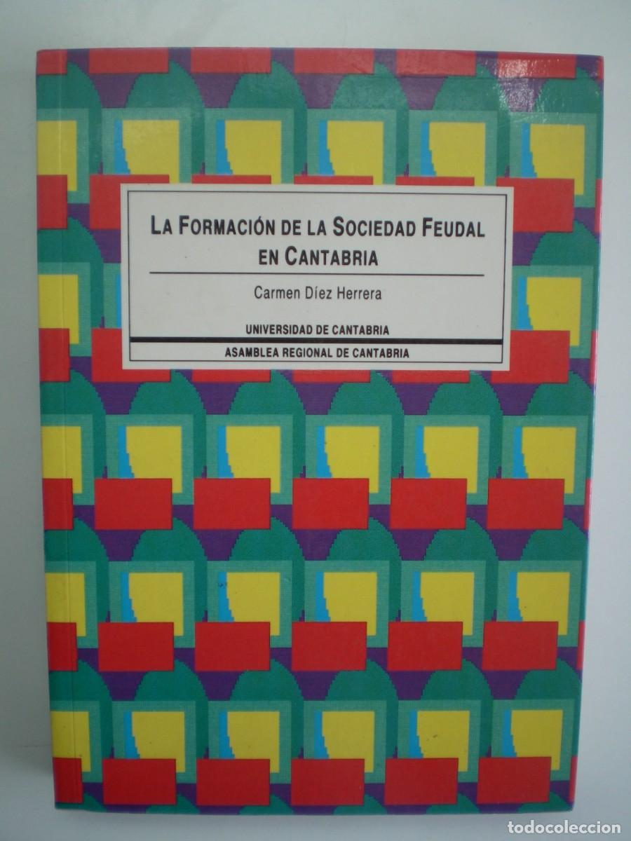 Libros de segunda mano: LA FORMACI&Oacute;N DE LA SOCIEDAD FEUDAL EN CANTABRIA. Carmen D&iacute;ez Herrera. Universidad de Cantabria.
